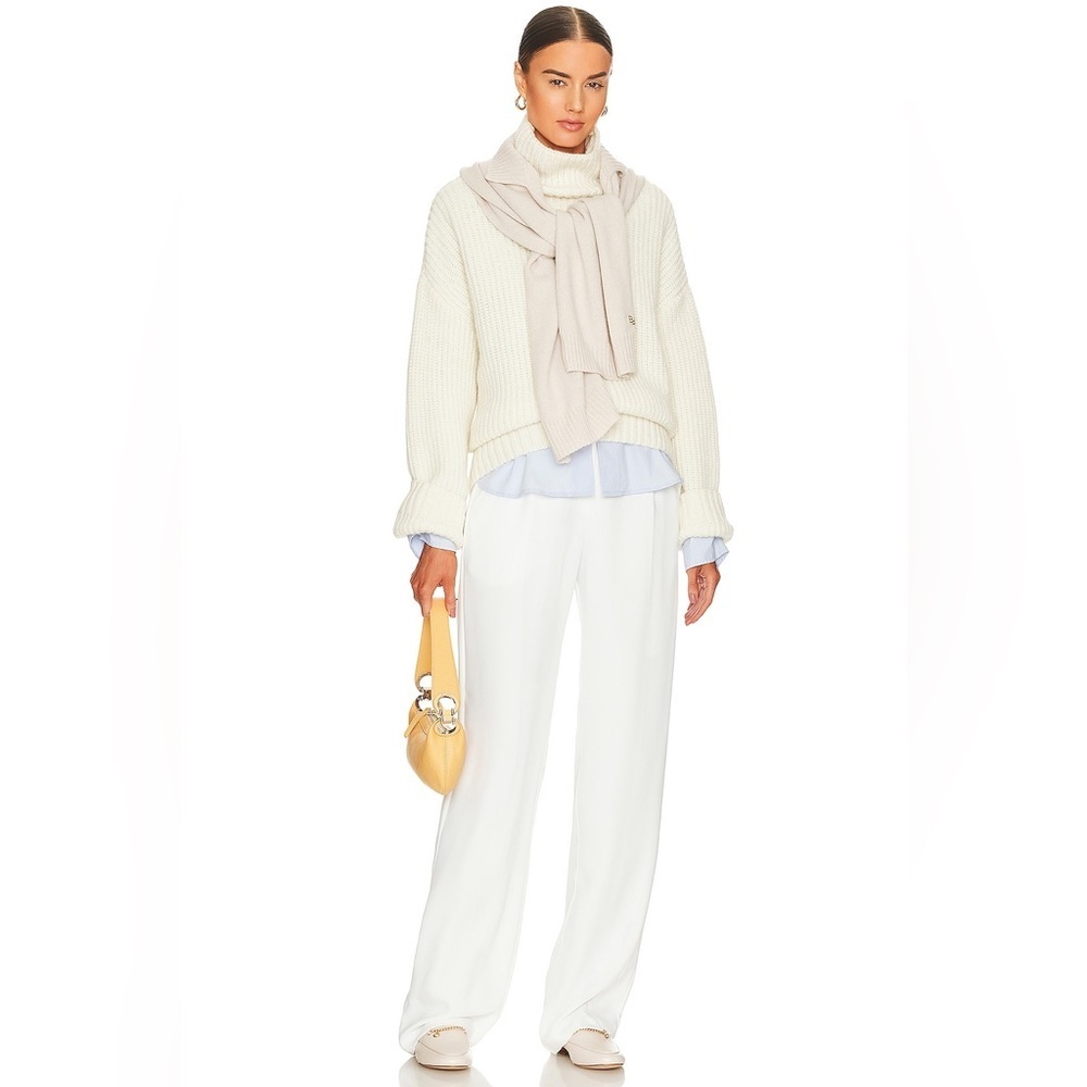 Amanda Uprichard Wallce Pants in Ivory